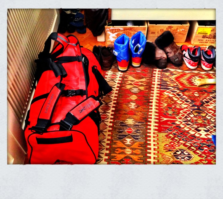 1 bag down, 1 to go!