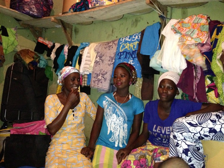 Inside the women's room