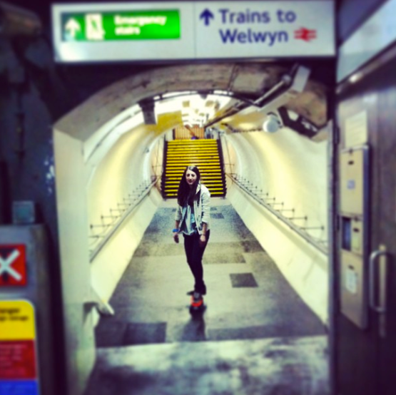 Penny, London underground april