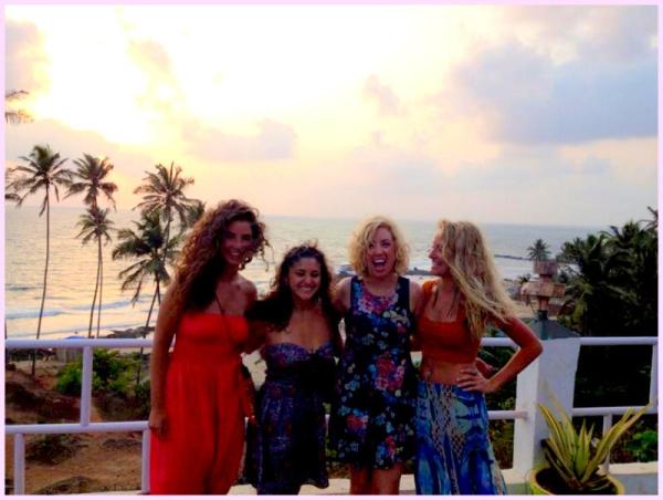 Sunset with friends Goa