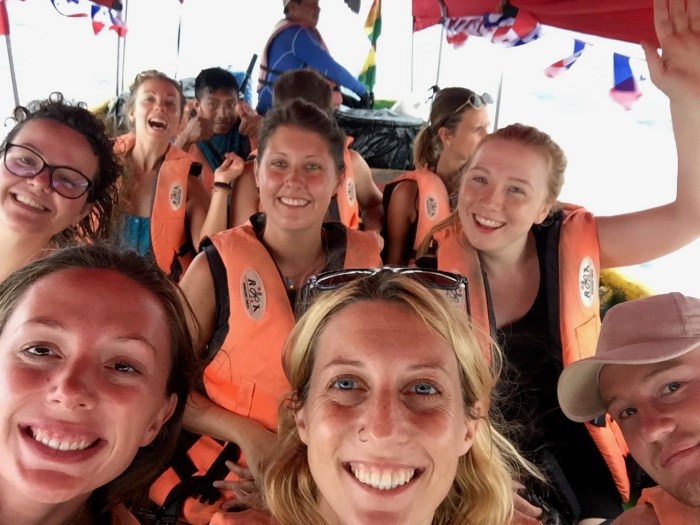 San Blas islands boat crew