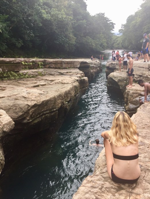Canyon jumping panama
