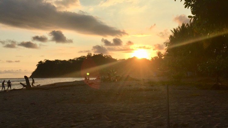 Costa rica sunset